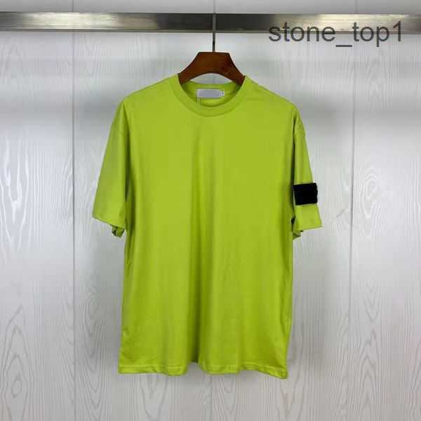 

Men's T-shirts Stone Tee Luxury Brand Designer Summer t Shirts Men Trendy Cotton Cp Tshirt Male Short Sleeve Gf 6 Xhx0, Purple