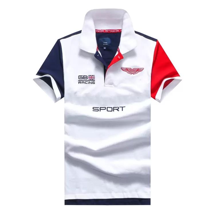 

Summer New Embroidery London Polos Shirt Multi Short Sleeve men Polos Sport BLUE RED WHITE Dropship