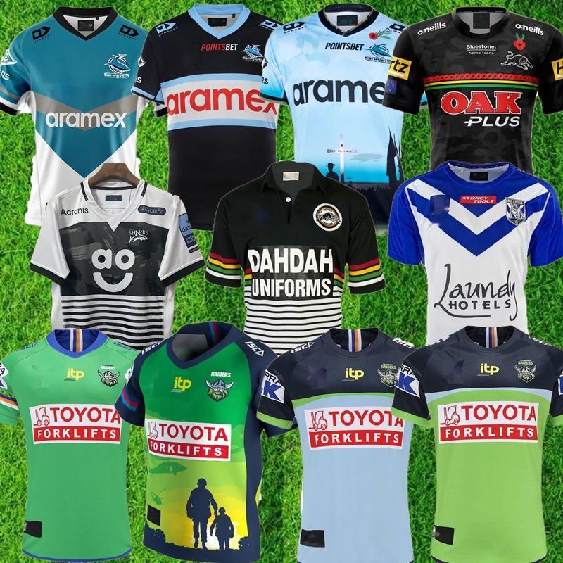 

22 23 Super Rugby League Lan Holden Jersey Australian rooster Bull Stormer Dog head Navy Jaguar Black Shark 2022 2023 Rugby shirt S-3XL, Rugby jersey