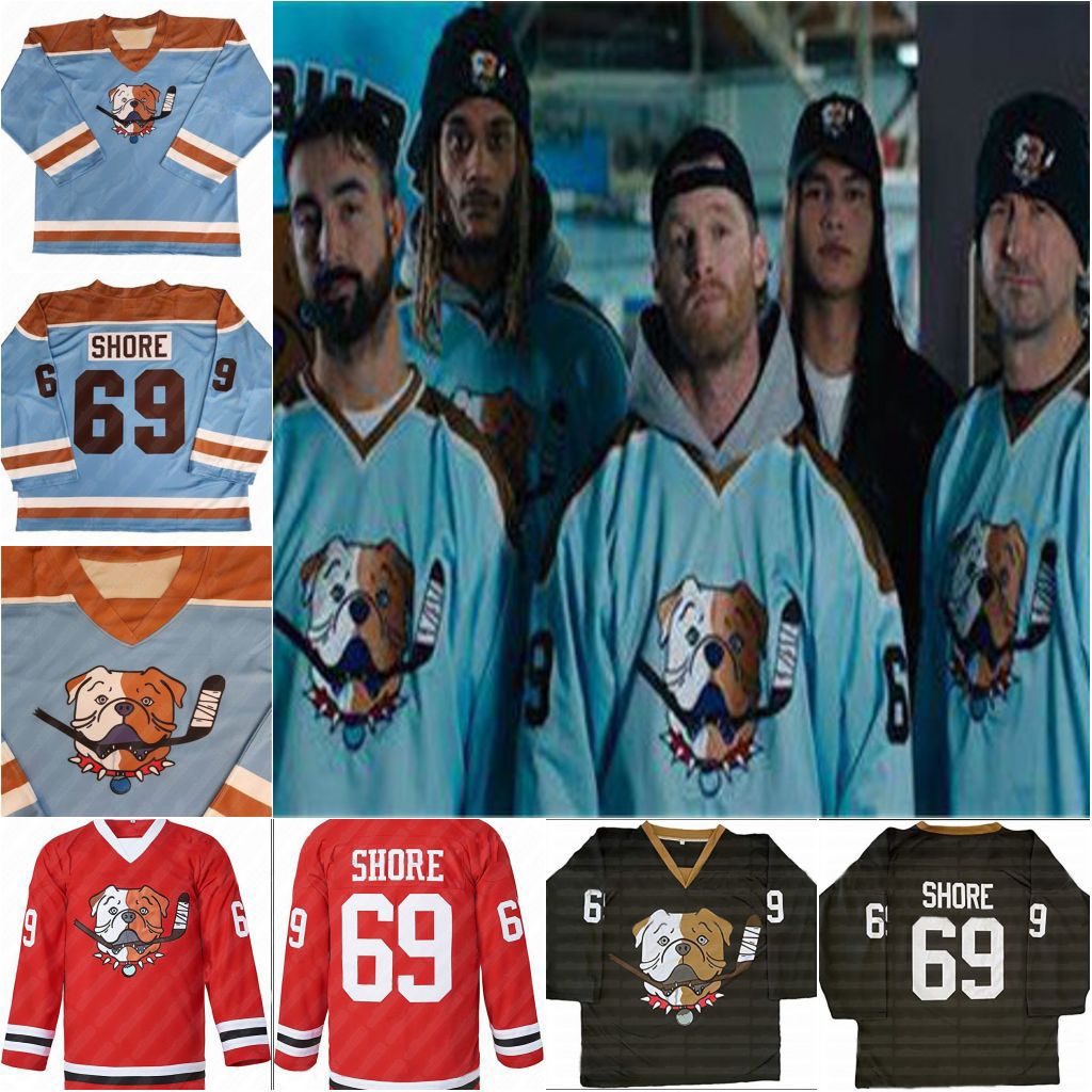 

69 Shoresy SudBery Blueberry Letterkenny Hockey Jersey Black Blue Red Custom any number any name Mens Youth Lady, Men s-xxxl