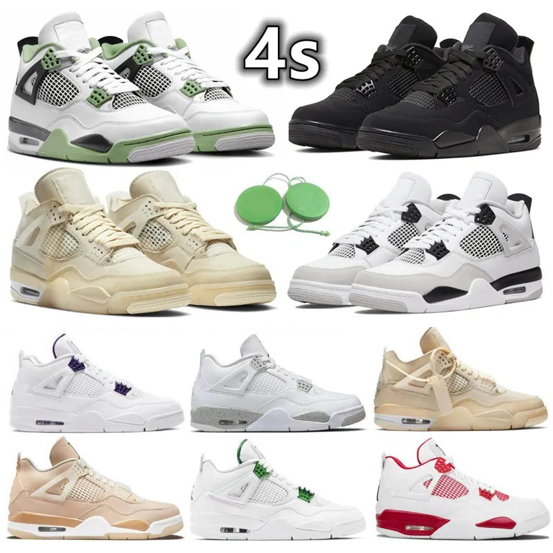 

sneakers Black Purple basketball shoes University Blue Orange Metallic Red Thunder Midnight Navy Metallic Green Pure Money White Cement shoes, 11