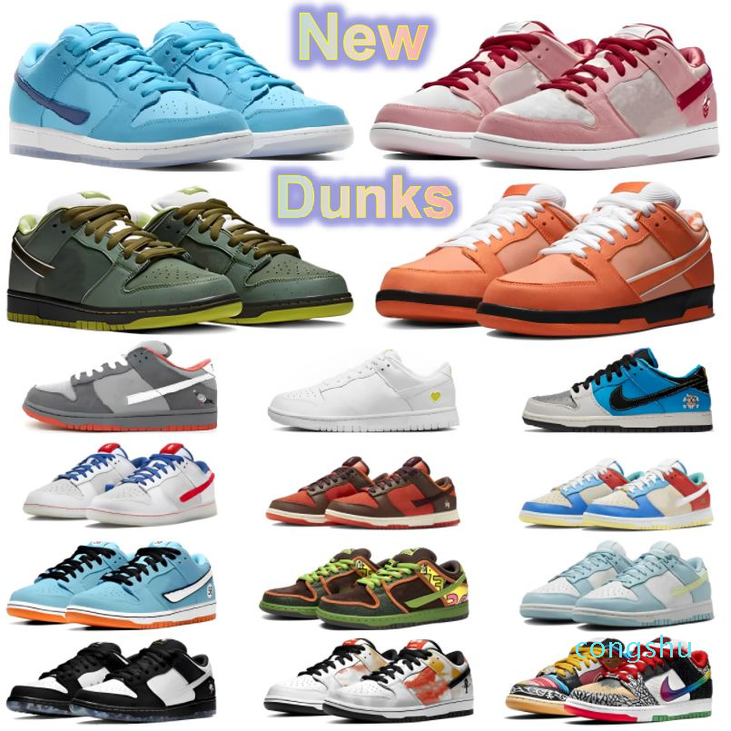 

Latest Rabbit With Box Dunks Low Shoes Triple Pink Purple Lobster Club 58 Golf Platform Sneakers Valentines Day Chunky Dunky SB Skate Alien Men Women Trainers Shoe new, 12