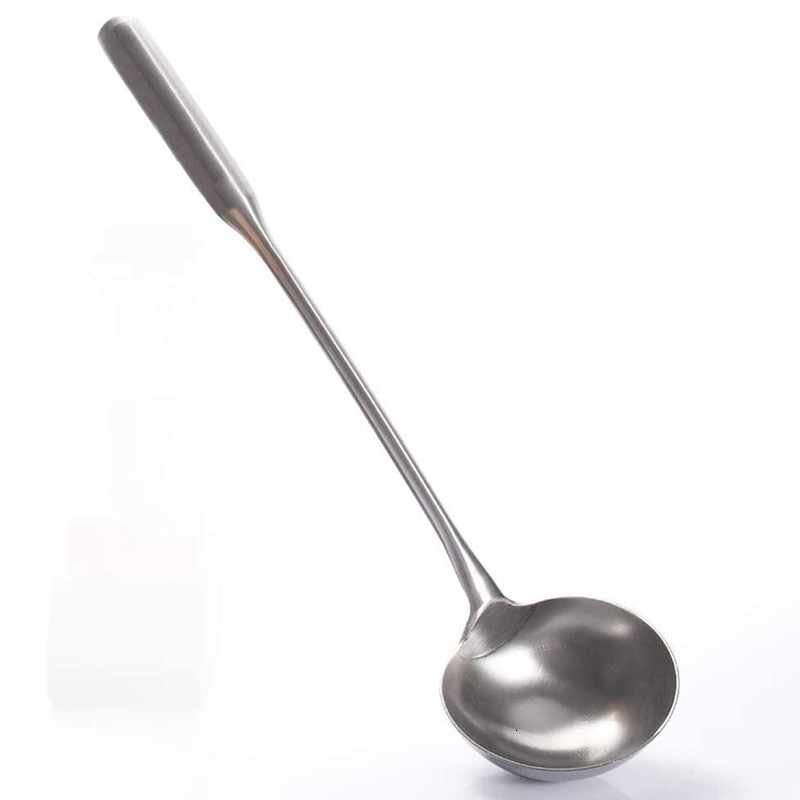

Spoons Soup Ladle Wok Spatula the Longer Handle Shovel Spoon Rustproof Heat Resistance Integral Forming Durable Stainless 230302
