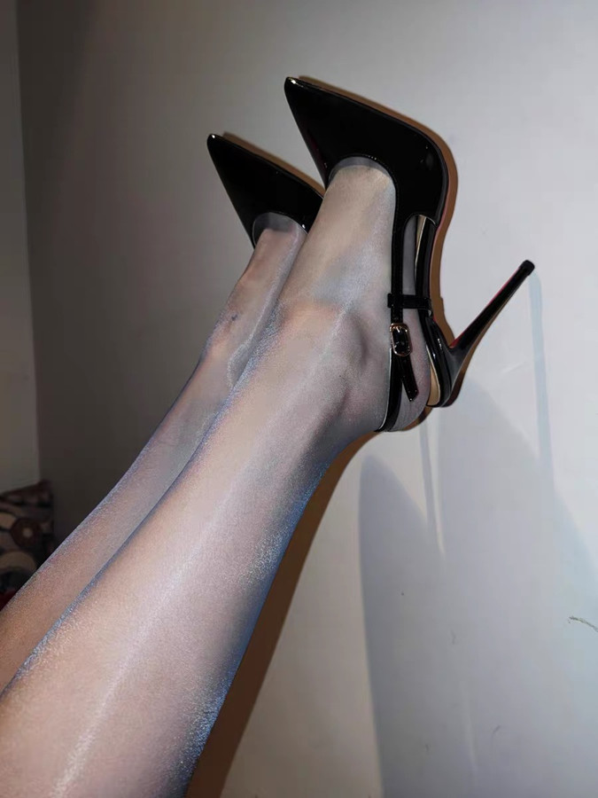 

2023-Women Shoes Luxury Designer Brand Slingback Pumps Sophisticated Minimalist High Heel Pointed Toes Leather Clare Sling 100mm