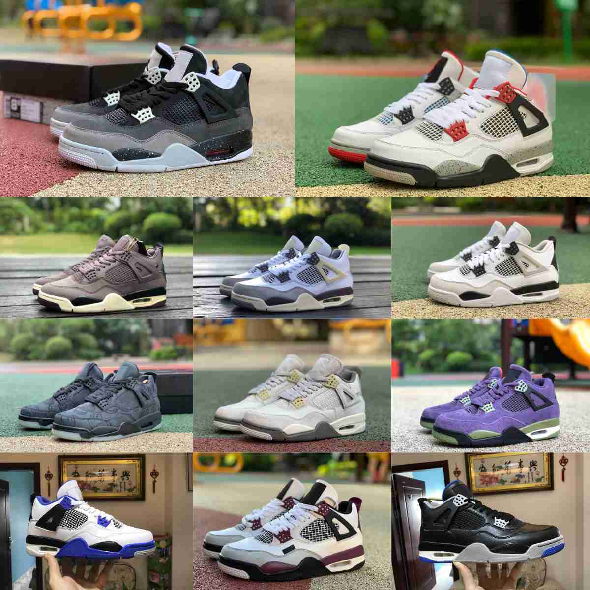 

Jumpman 2023 Seafoam 4 4s Basketball Shoes Mens Women Red Thunder Black Cat COOL GREY White Oreo What The Rasta BORDEAUX THUNDER CAVS TORO BRAVO Trainer Sneakers R54