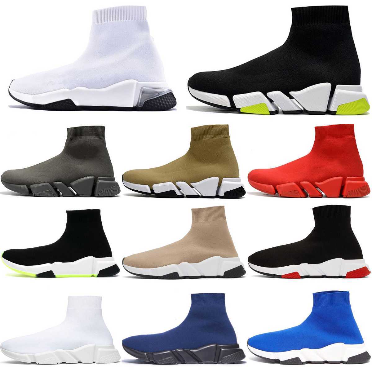 

Speeds 2.0 1.0 Shoe Platform Sneaker Men Women White Blue Light Sliver Ruby Graffiti Vintage Beige Pink Designer Tripler Paris Socks Boots Black Trainers Sneakers K11, Please contact us