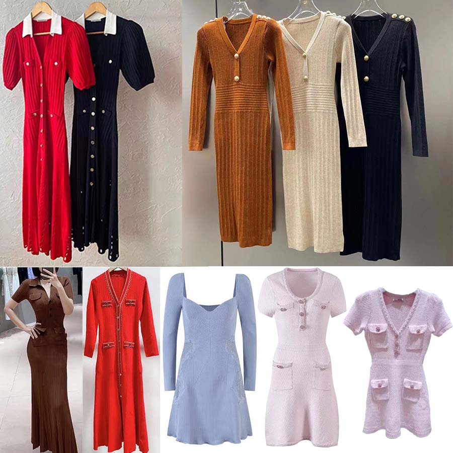 

Women Two Piece Dress Spring Summer Woman Maxi Slim Dress V Neck Sexy Waist Line Desgin Strechy Long Skirts Designer Clothes