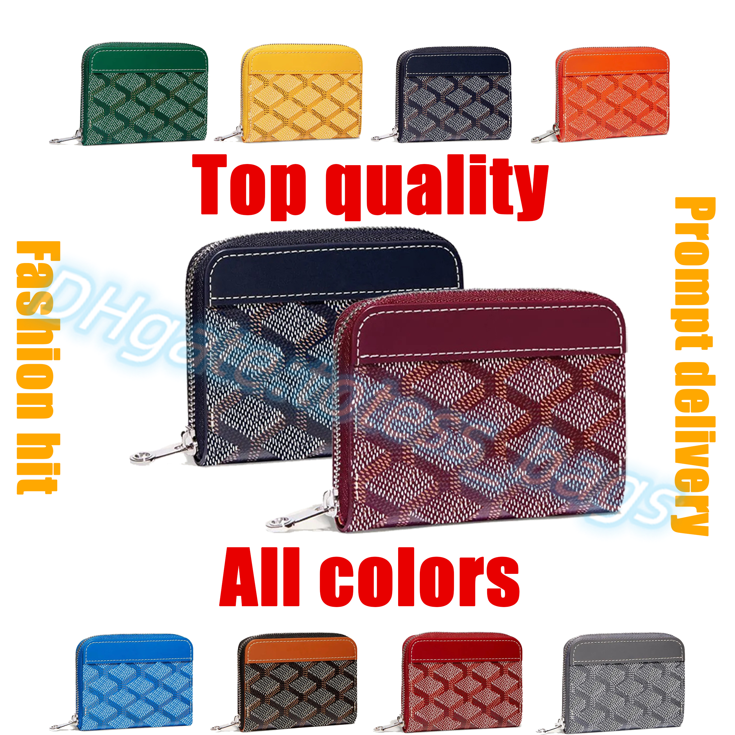 

Luxury Purses Goya MATIGNON card holder fashion famous Wallets Mens designer wallet latest Women's passport Holders Genuine Leather classic with box Coin Purse key, Burgundy