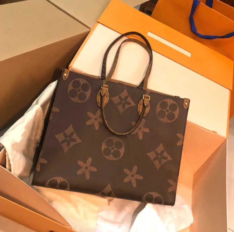 

luxury Designer Women Bag Monograms ONTHEGO GM MM PU Genuine Leather Bags Handbag Purse Tote lady Shoulder bags Crossbody Female ON THE GO, Fuchsia