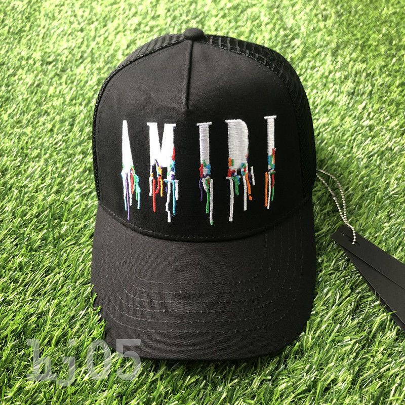 

Man womens baseball hat summer embroidery fitted hats size adjustable black white breathable net cap printing sun protection beach hats designer PJ032 C23, 5#
