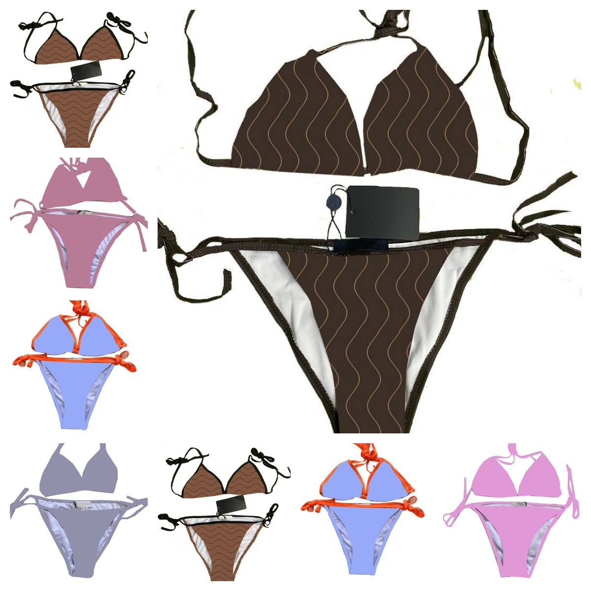 

Designer Swimwear Bikini Top 2023 Designer women Bikini lady Swimwear Summer Swim Wear sexys Bandage Bikini for woman Short Breathable Swim Suit Girl Swimsuit suite, #1