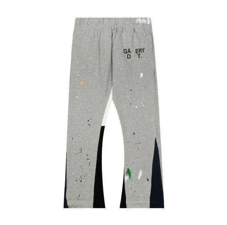 

galleries denim dept Graffiti pant speckled letter print men's women's couple loose versatile casual straight