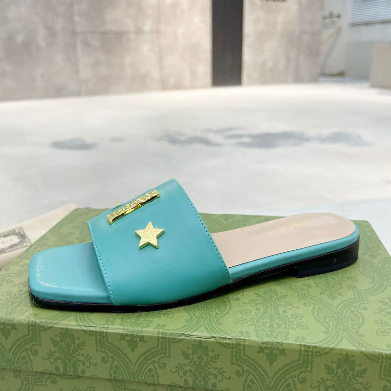 

Women's hot summer sandals designer fashionable comfortable slippers beach flower garden flat shoes