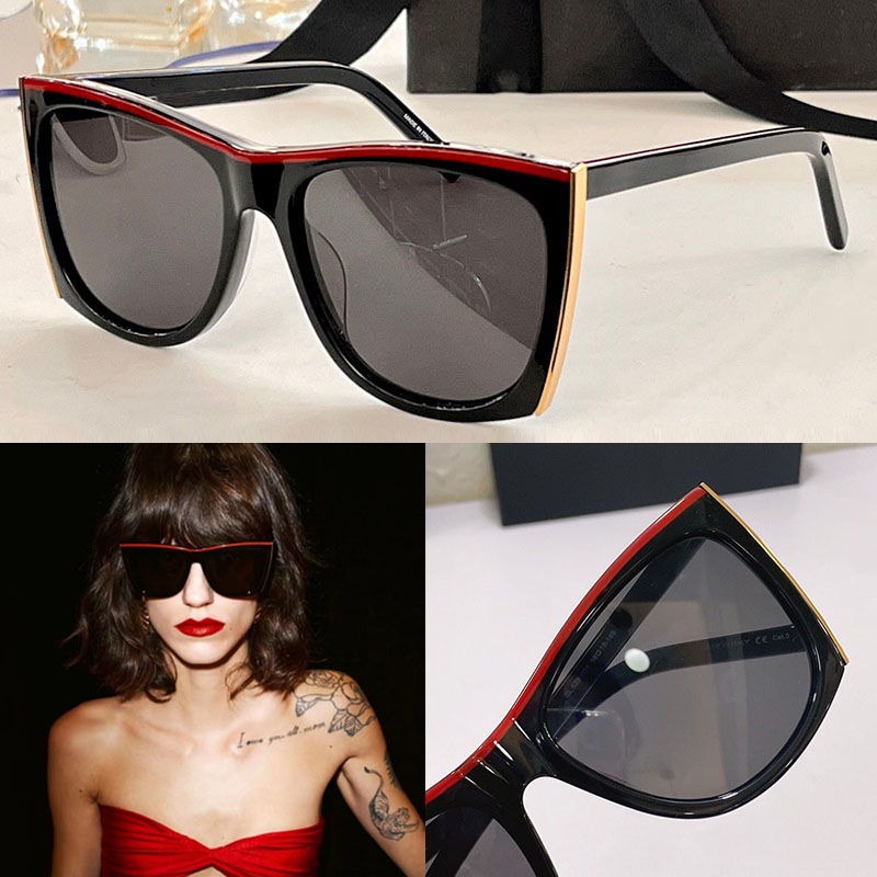 

rectangular acetate frames Sunglasses Fashion Global Star Like Internet Celebrity Blogger Women Brand 539 metal top rim Style Oculos Gafas De Sol Eyewear Sexy woman
