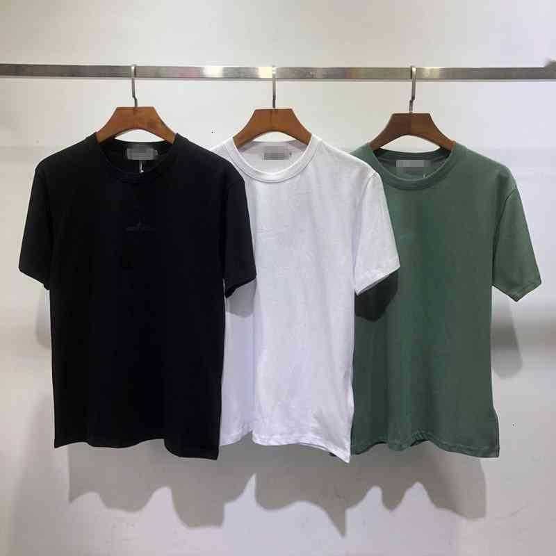

t shirt designer shirt Stone Islands summer menswear breathable loose letter print lovers street fashion 100% cotton T-shirt yh, E1