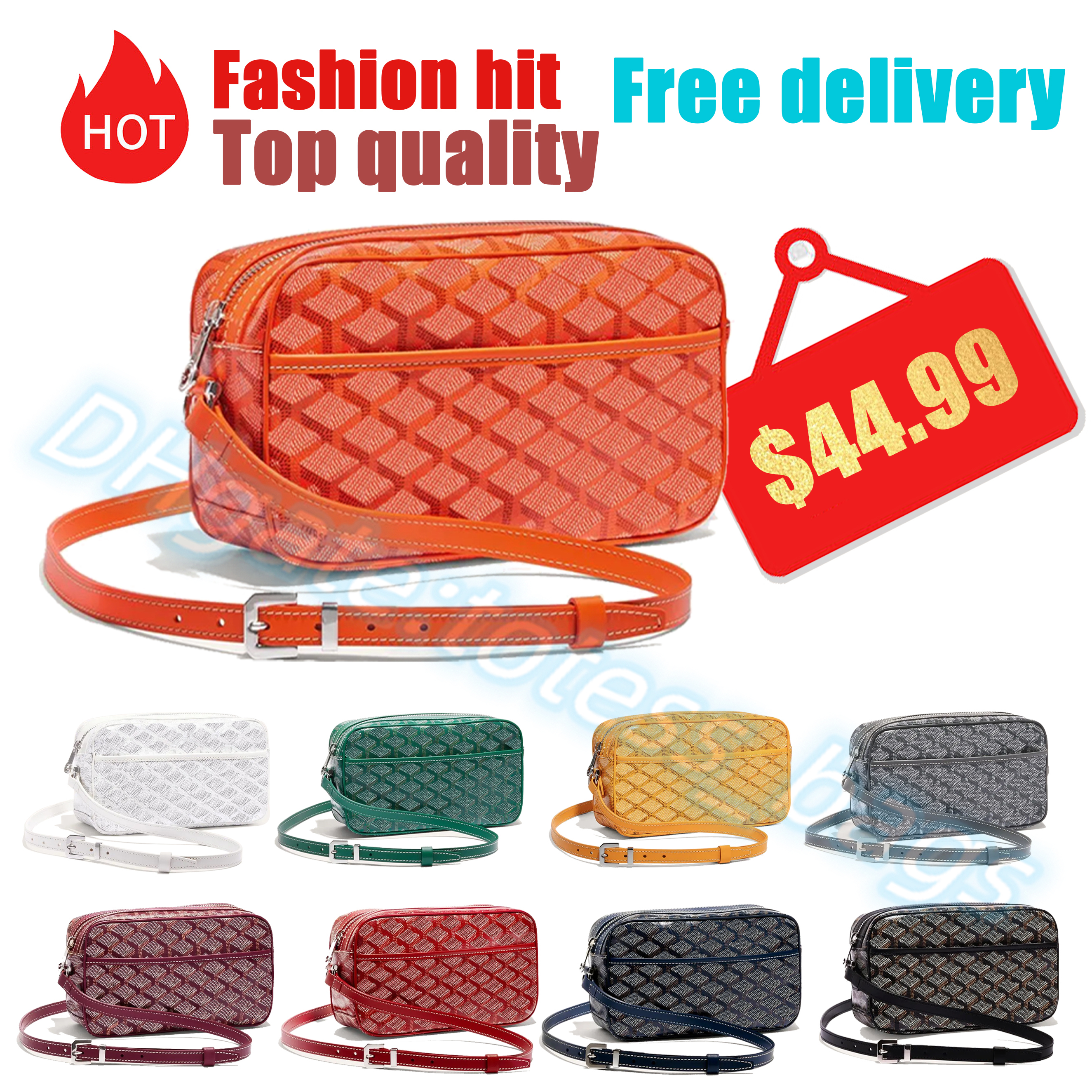 

Designer goya camera bag Fashion Clutch Bags Cap-Vert PM travel bucket marmont Luxury totes Wallets Cross Body men Genuine leather handbag Shoulder classic women bag, Burgundy