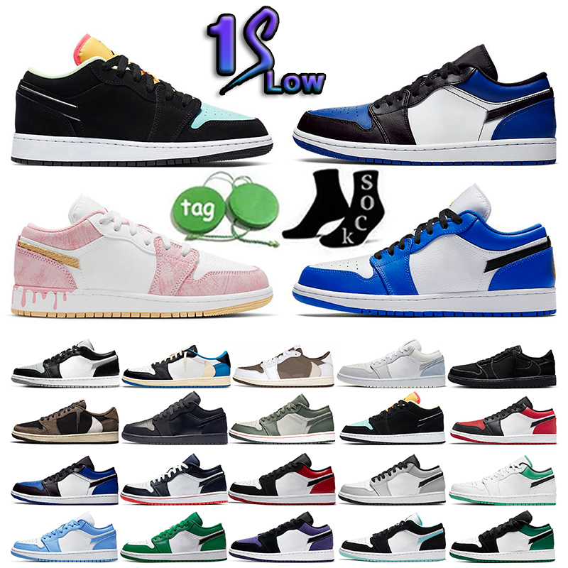 

Basketball Shoes 2023 jumpman 4 retro Men Women Canvas Red Thunder Black Cat Tour yellow TS 1 1s Rebellionaire Bred Sports Sneakers, 26 36-47