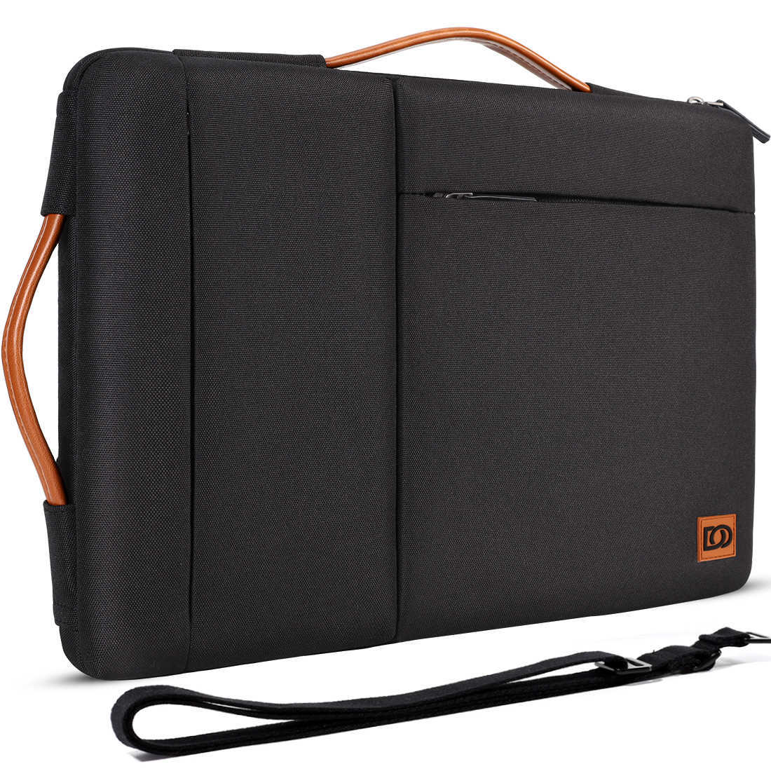 

Laptop Bags Multiuse Strap Laptop Sleeve Bag With Handle For 10" 13" 14" 156" 17" Inch Notebook Shockproof Computer BagBlack