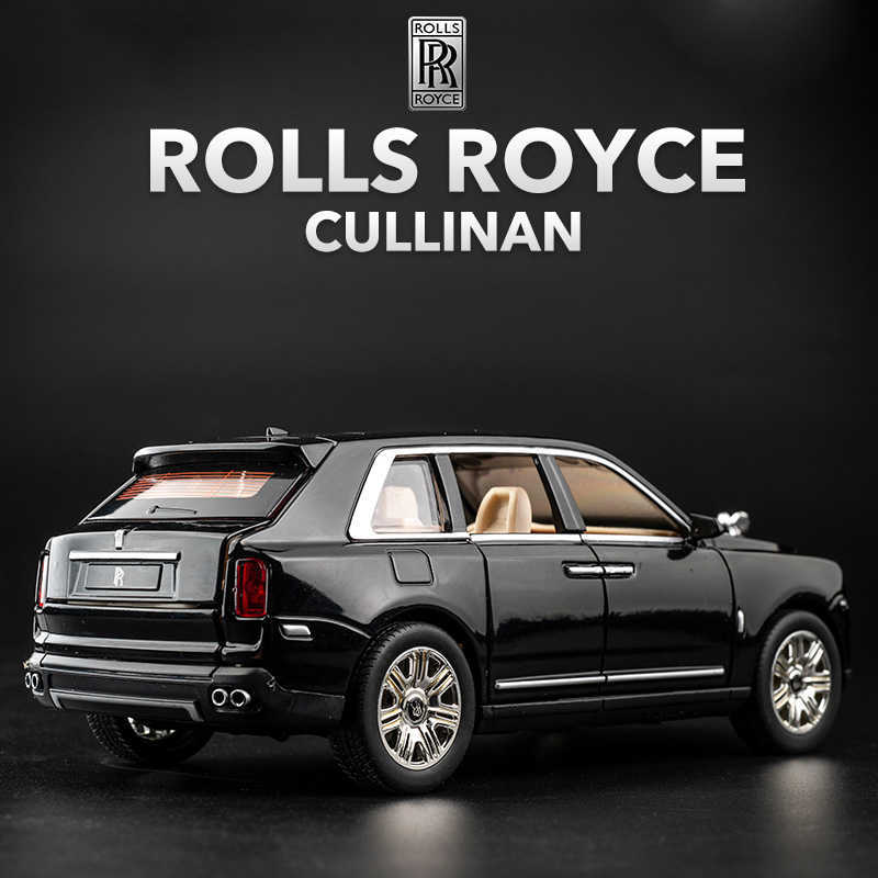 

Diecast Model Cars 1 32 Rolls Royce SUV Cullinan Alloy Car Model Diecasts Metal Toy Car Model Simulation Sound and Light Collection Childrens GiftsJ230228