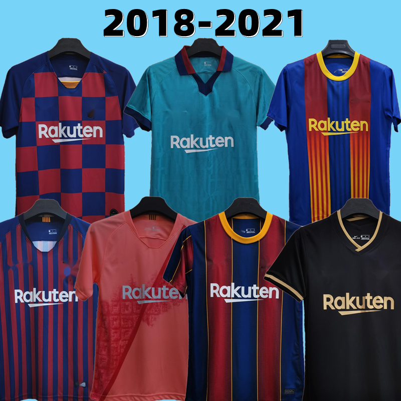 

Soccer Jerseys 18 - 21 ANSU FATI 2018-2021 FERRAN DEMBELE PEDRI MEMPHIS DEST GAVI SUAREZ barcelona maillots football shirt kids kit uniform, 19-20 away