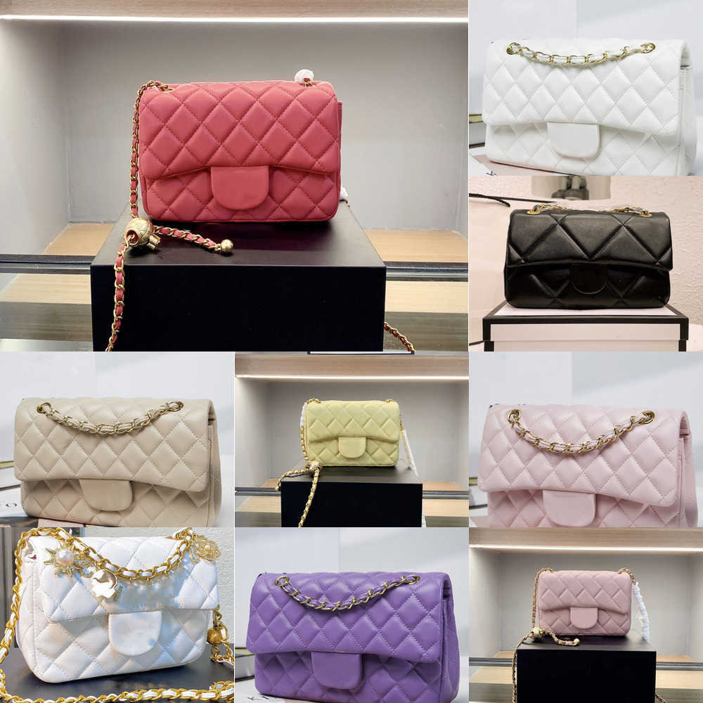 

Fashion bag Leather Shoulder Bags Luxury Purse Chain Cross Body Diamond Lattice Women Bag Designer Handbag 4 Muticolors