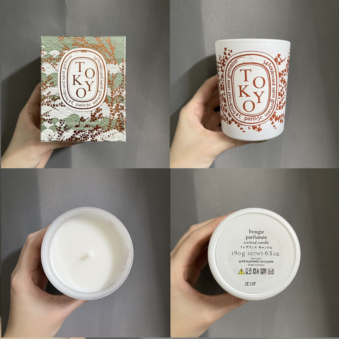 

EPACK Christmas Scented Candle Romantic Aromatherapy Candle Glass Smokeless Candle Party Christmas Decoration Wedding Gift 190g