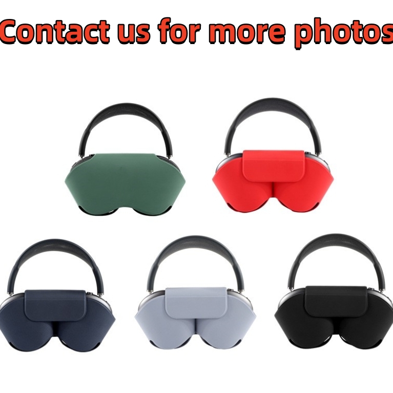 

For AirPods Max Earphones Accessories Smart Leather Sheath Headband Wireless Bluetooth Headphone Accessories Foldable Stereo Headset For Apple Airpods Max