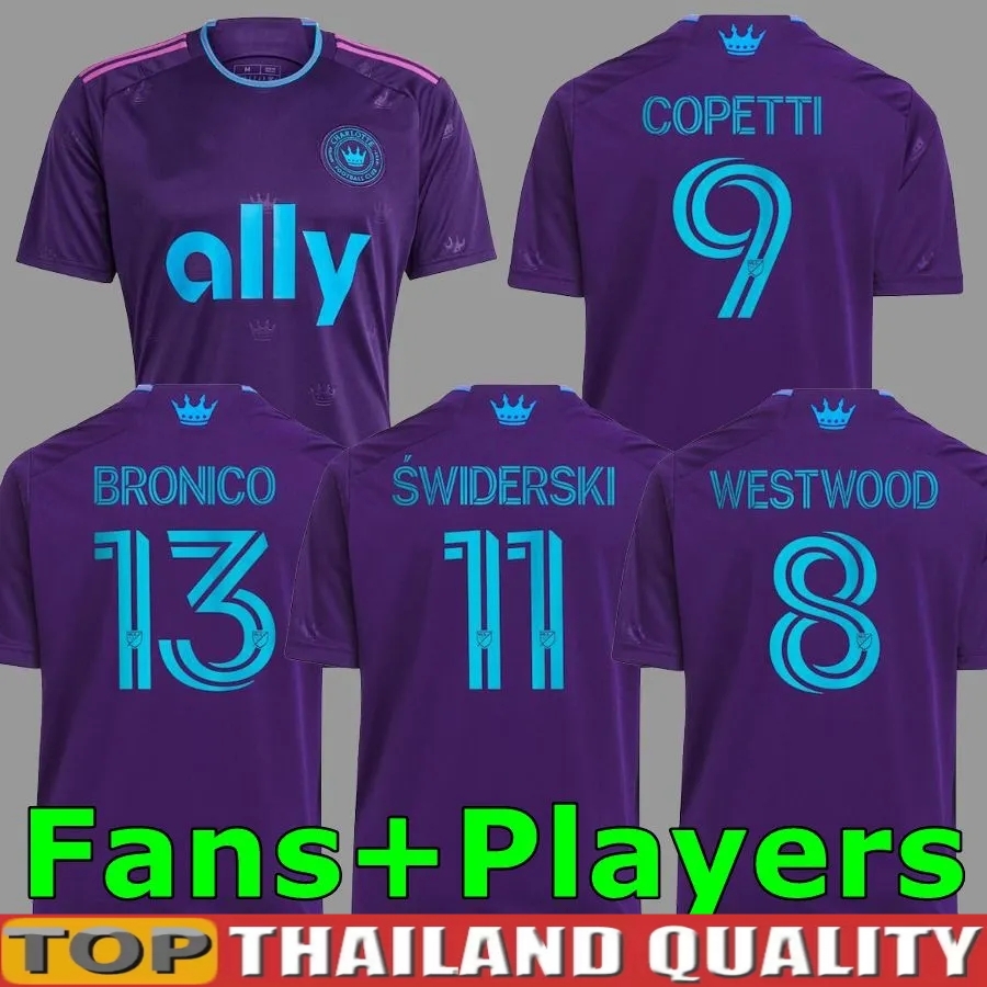 

2023 Charlotte FC Karol Swiderski SOCCER JERSEYS HOME and AWAY PLAYER VERSION WESTWOOD 8 SWIDERSKI 11 BRONICO 13 COPETTI 9 Lindsey #24 ALCIVAR football jersey shirts, 23 24 away kids