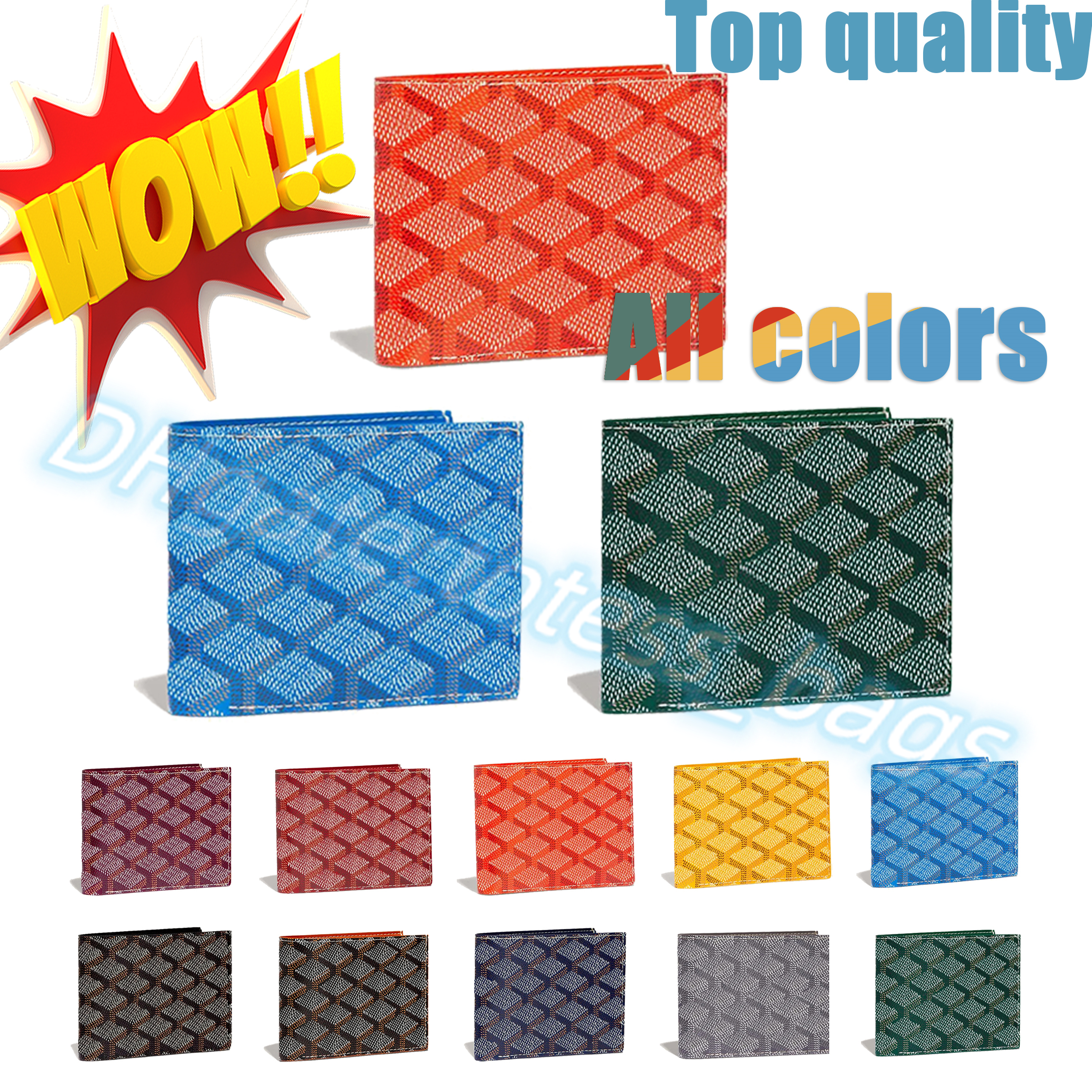 

Fashion Genuine Leather coin purse card holder with box fashion Luxury holders mens designer Women's holder wallets keychain Mini key pouch Pocket small purse bags, Orange