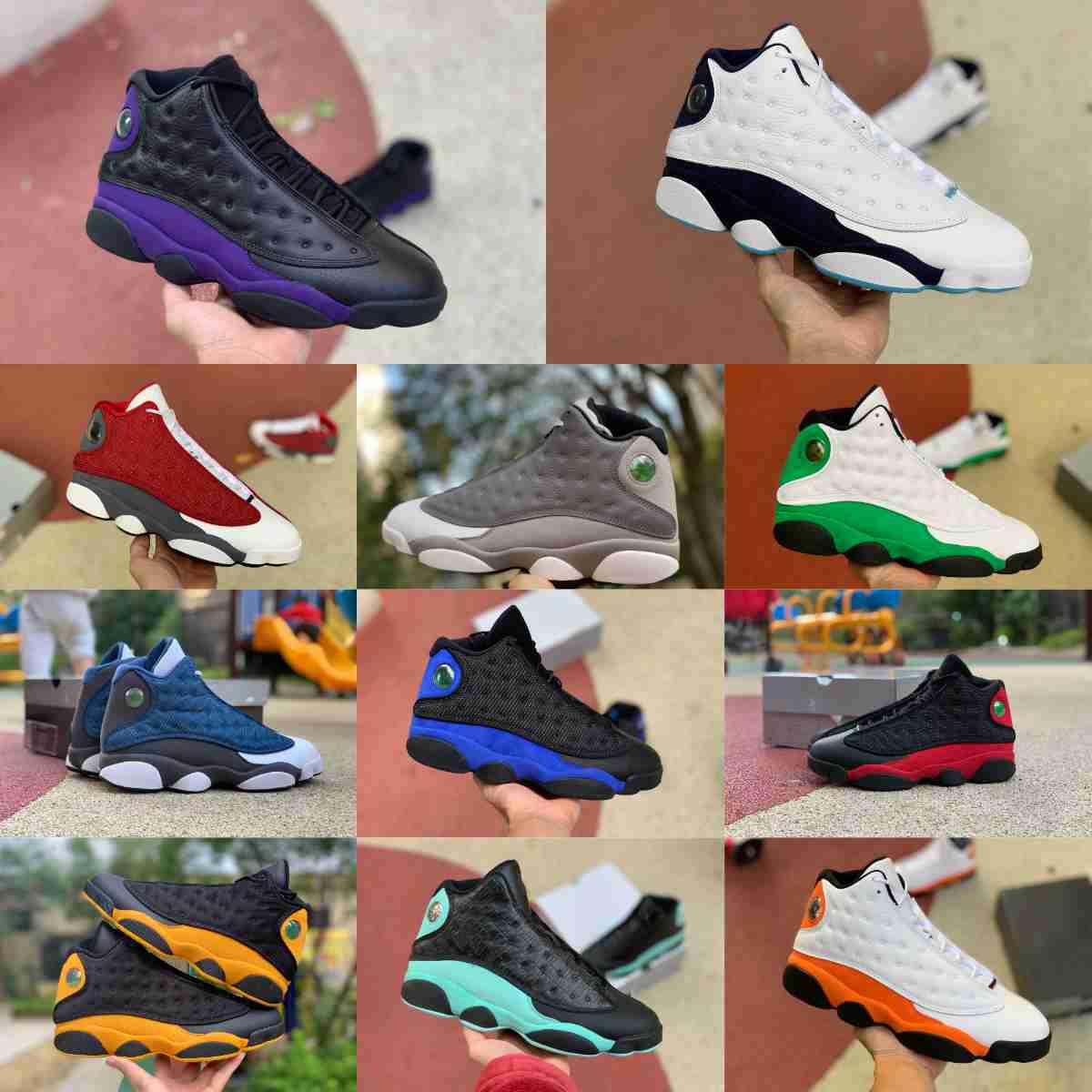 

Jumpman 13 13S Basketball Shoes Mens High Red Flint Bred Island Green Dirty Hyper Ray Allen PE Black Cat Court Purple Chicago Starfish He Got Game Trainer Sneakers, Please contact us