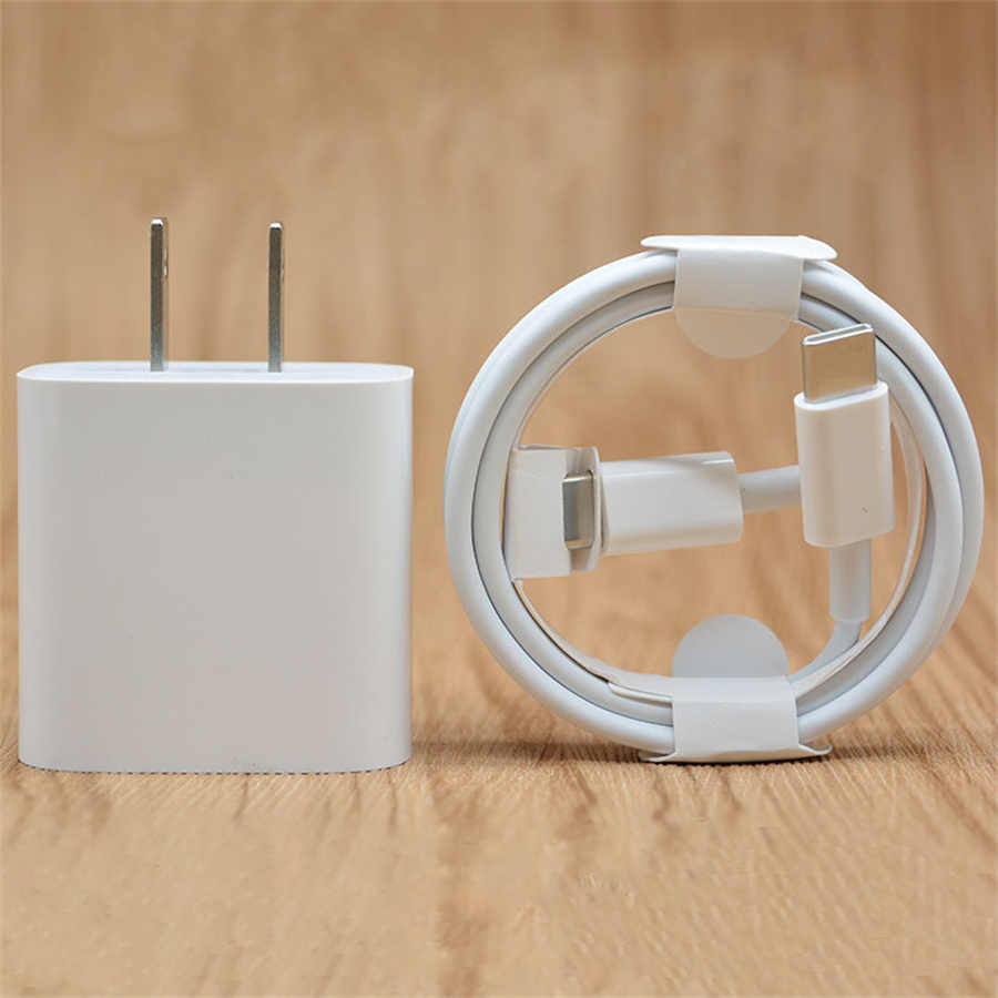 

For Apple Original PD 20W Type-C Fast Charging Cable For iPhone 14 13 12 11 Pro Max USB To Lightning Date Line XS XR iPad Accessories With Retail Packaging