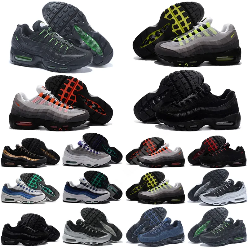 

running shoes snaker Outdoor Sneakers Triple Black White Neon Midnight Navy Solar Red Glass Blue Smoke Grey, Color 5