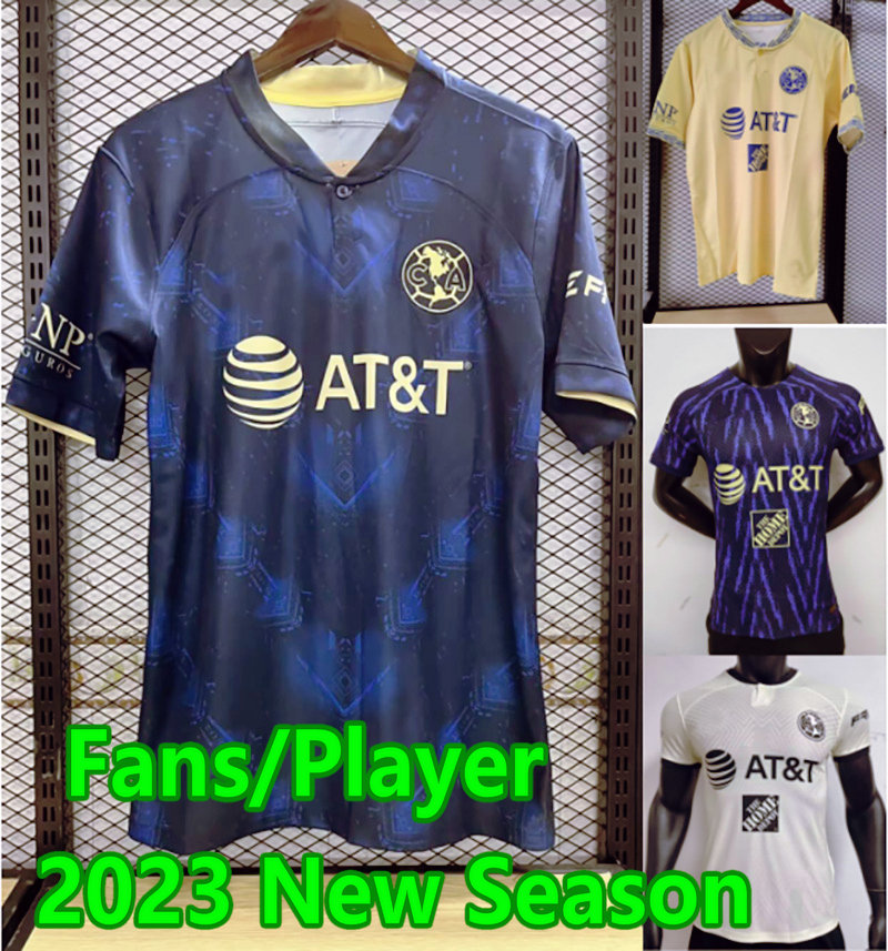 

2022 2023 Club America Soccer Jerseys R.MARTINEZ HENRY Football Shirt 22 23 Home Away G.OCHOA F.VINAS AQUINO J.DOS SANTOS D.VALDES M.LAYUN camesita men Women kids uniform, Fans 22-23 home