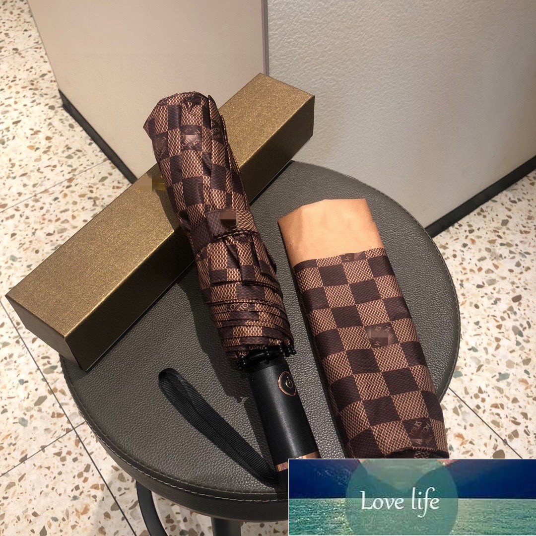 

Designer automatic umbrella rain women men folding UV sun transparent sunshade umbrellas Luxury, 00