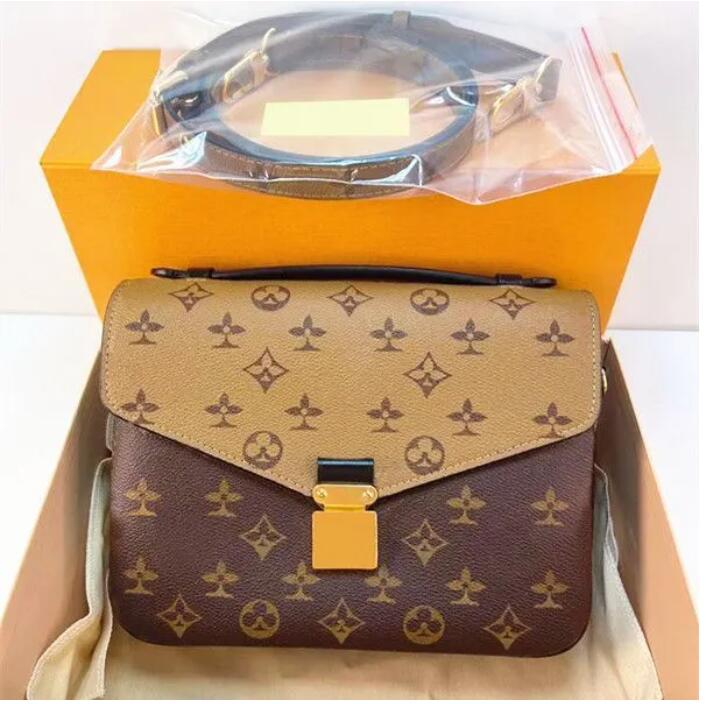 

Womens M44876 pochette satchel messenger bag postman tote shoulder classic clutch flap mens Luxury designer top louiseitys LVS viutonitys bag handbag