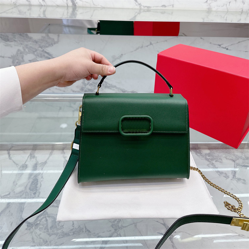 

VSLING Cross Body Bags SIGNATURE VLOGO Shoulder Bags Designer Fashion Leather Handbags Crossbody Luxury Casual Women Shopper Bag, Green