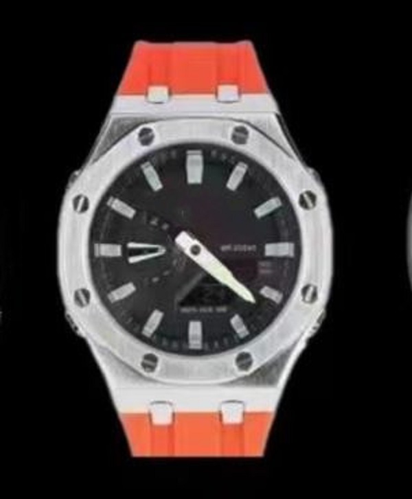 

2023 New dual display dial men's sports watch multifunctional waterproof military quartz watch automatic LED light boy gift shockproof, P-13