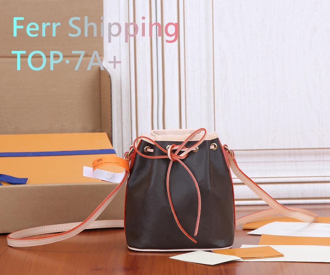 

Designer luxury womens bag Nano mini bucket bag shoulder bag Vintage leather clutch M41346 TOP 7A handbags Casual fashion Purse bag high quality wallet, M41346/13x16x10cm