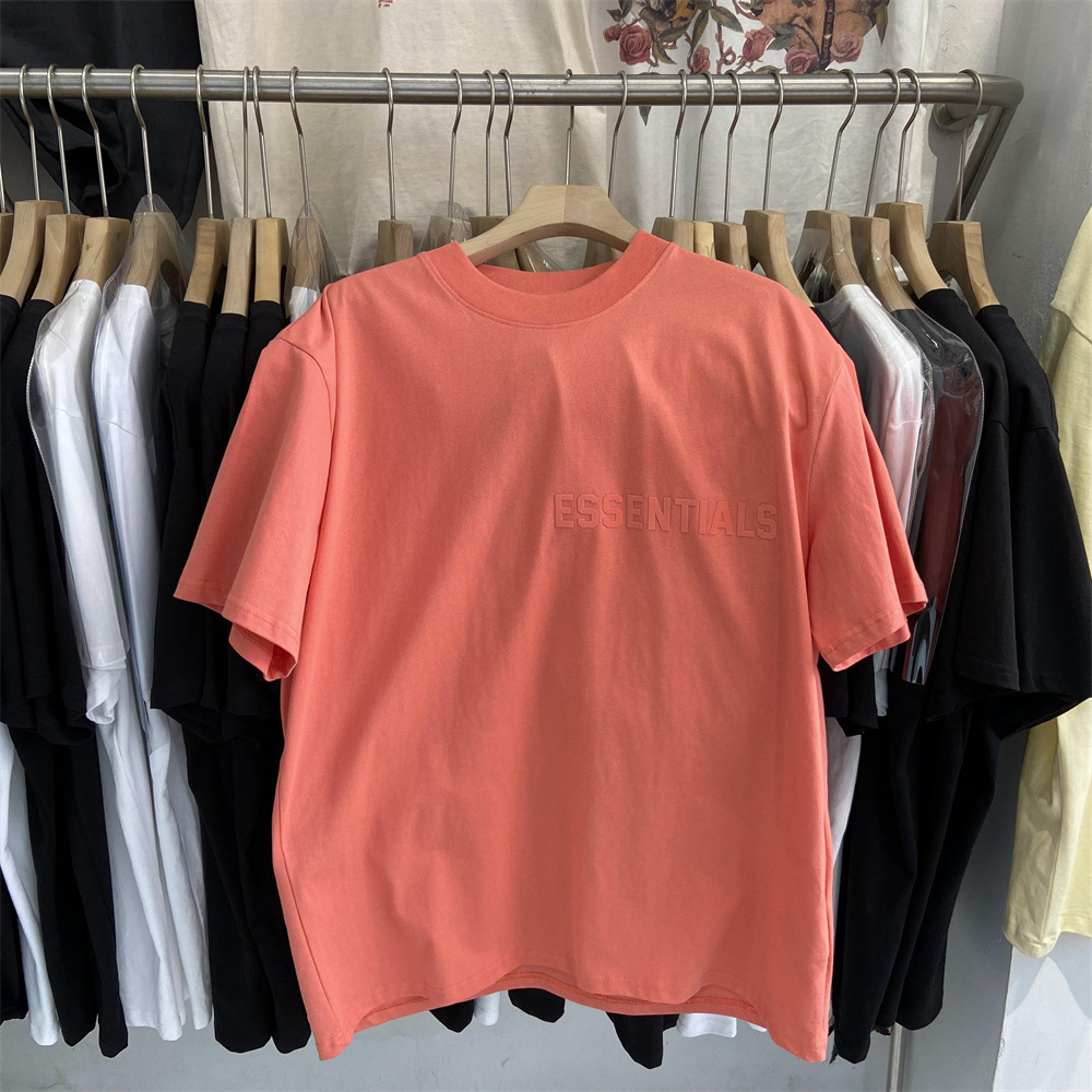 

2023ss Basic Simple Tees Print T-shirt High-Quality 1 Short-Sleeved Colorful T-shirt