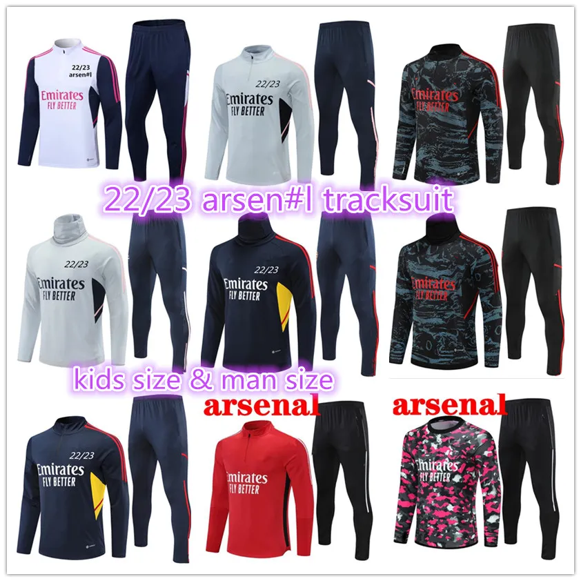 

22 23 arsen PEPE SAKA soccer adult tracksuit kids Gunners training suit ODEGAARD THOMAS TIERNEY SMITH ROWE 2022 2023 Transport Men child Kid
