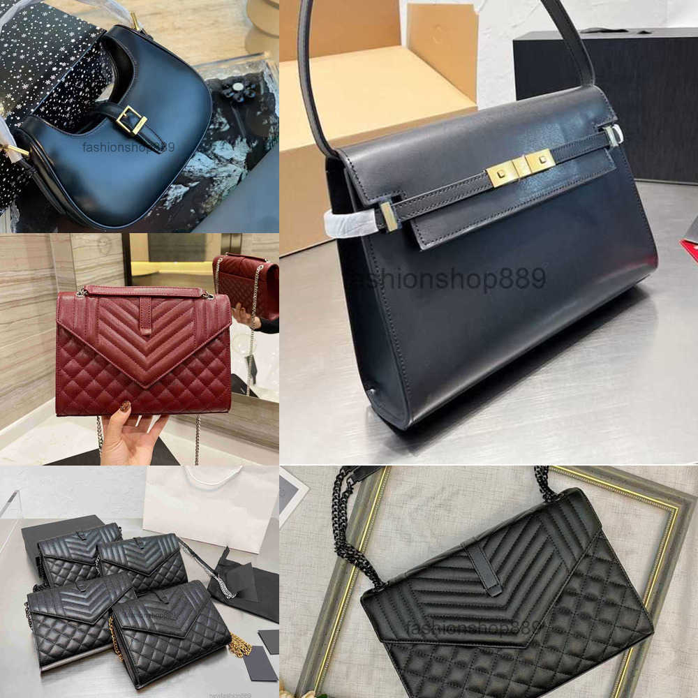 

Bags Shoulder Designer Handbags Women Totes Black Calfskin Caviar Claic Diamond Quilted Chain bag Double Flap Medium Leather Cross Body Manhattan 2023 top quality, 13