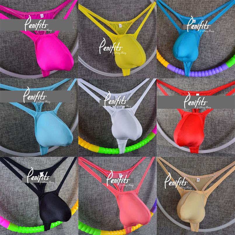 

Men's G-strings Underwear String Pouch Thong T-back Contoured Pouch Bulge Bud G-string - many Colors2765
