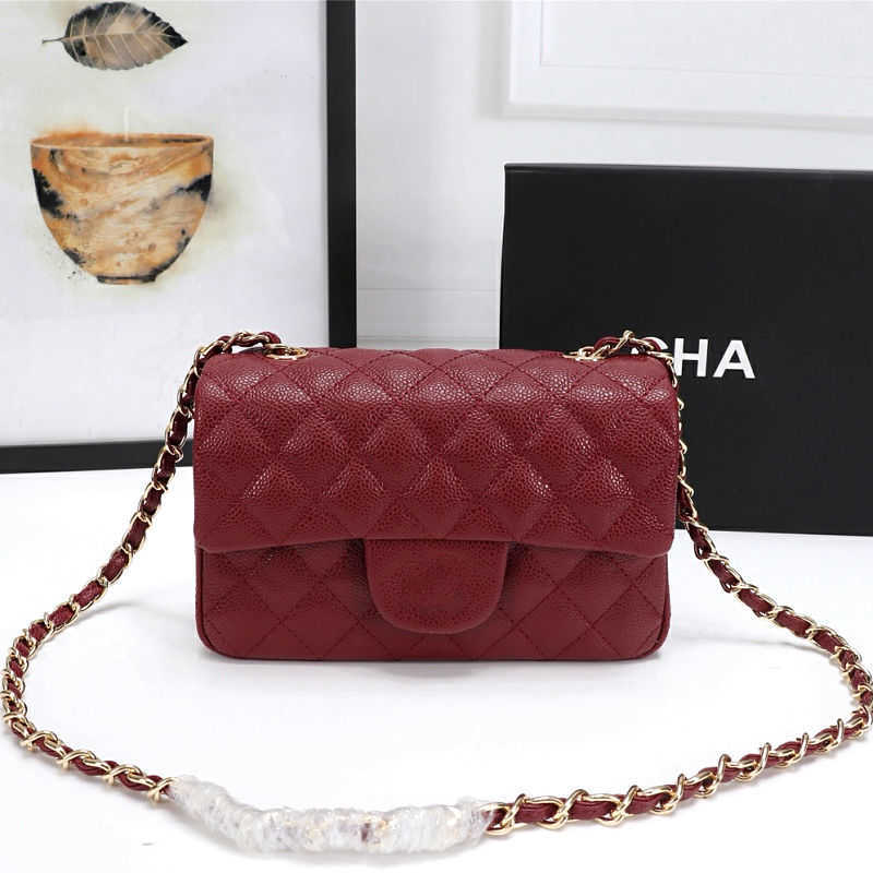 CC Designer Luxury channelity Bags For Women Black Handbag crossbody Leather Chain Slant Shoulder Clutc Flap Totes Bag purses Solid Hasp Waist Sq-image-846268233