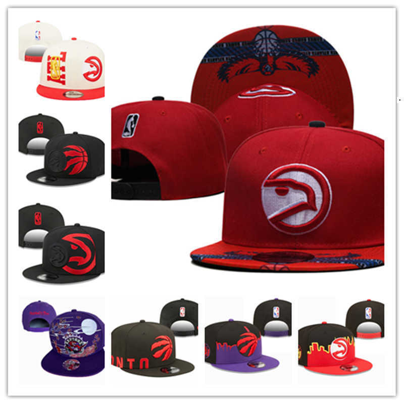 

2022-2023 Snapbacks Atlanta''Hawks''Caps Oklahoma''City Thunder''hat Toronto''Raptors''Basketball hats Adjustable Fit Hat, Color
