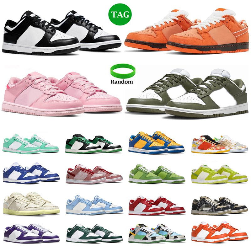 

men women Outdoor Shoes dunks low Panda White Black Suede Grey Fog mummy lobster Triple Pink dunkes lows UNC StrangeLove dunked Rose Whisper womens trainers, 5 36-47
