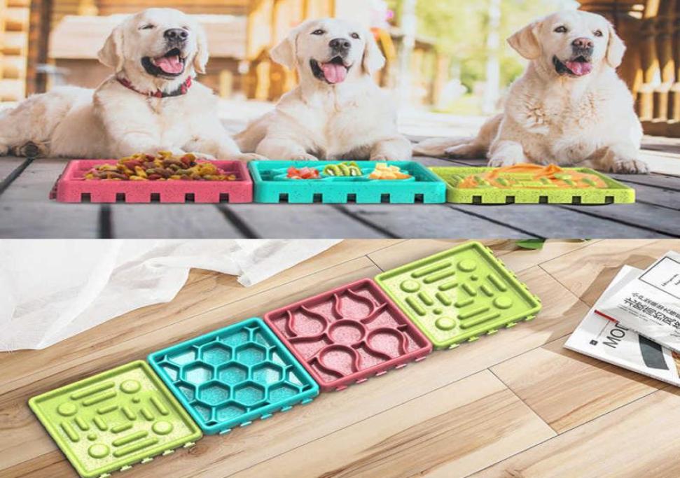 

Silicone Dog Feeding Lick Mat Pet Food Bowls Puppy Slow Down Eating Feeder Dish Bowel Prevent Obesity s Supplies 2106157397517