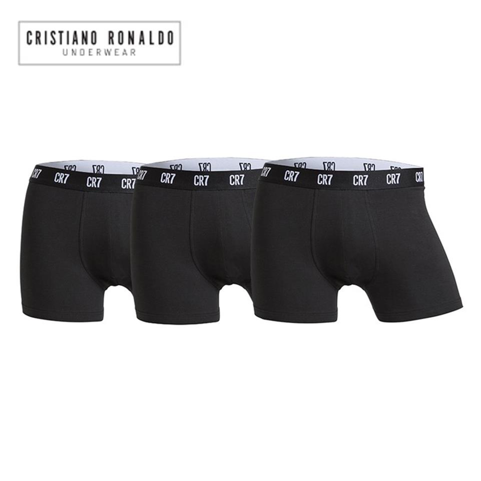 

2020 Popular Brand Men's Boxer Shorts Underwear Cristiano Ronaldo CR7 quality Cotton Sexy Underpants Pull in Male Panties X11250O, Mixed 3pcs