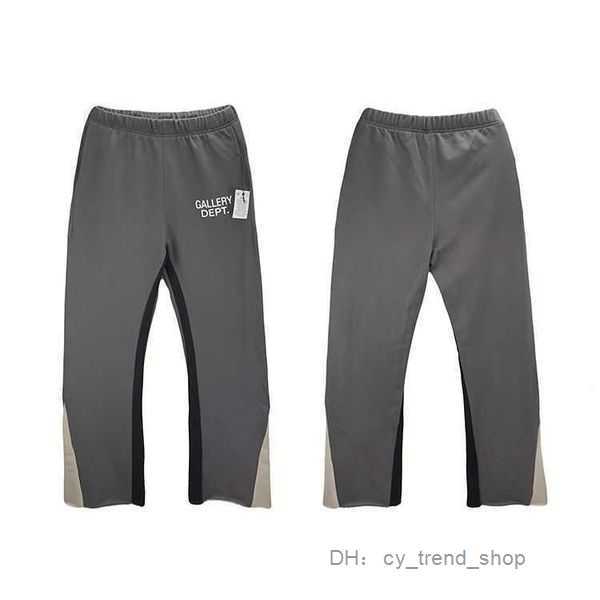 

Galleries Dept Designer Sweatpants Sports Pants 7216b Painted Flare Sweat Pant Gary Cotton High Street Casual Ins Straight Slim Fi8680792 18, Charcoal grey terry high quality