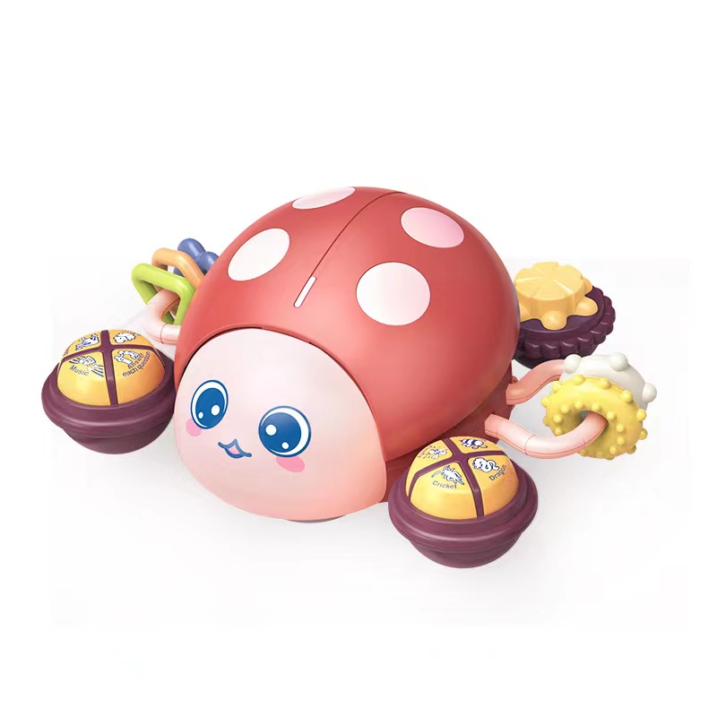 

Music ladybug toy Multi fuNction cartoon animal music baby toddler educational toys qipanwe manufacture