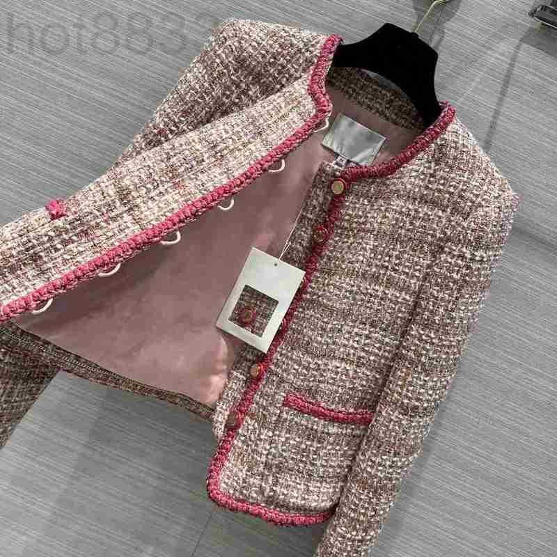 

Women' Jackets Designer New 2023 Spring Brand Jacket Ootd Fashion High-end Autumn Winter Chains Tweed Coat Leisure Coats Cardigan Birthday XJUT, Logo-chan